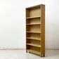 無印良品 MUJI オーク材 薄型ラック ワイド大 W80×D21×H175.5cm 6段 本棚 ブックシェルフ ●
