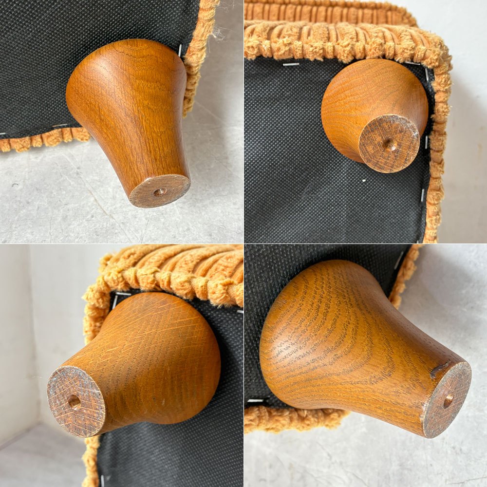 アクメファニチャー ACME Furniture レイクウッド オットマン LAKE WOOD OTTOMAN オットマン 西海岸 80s 定価64,350円 ★