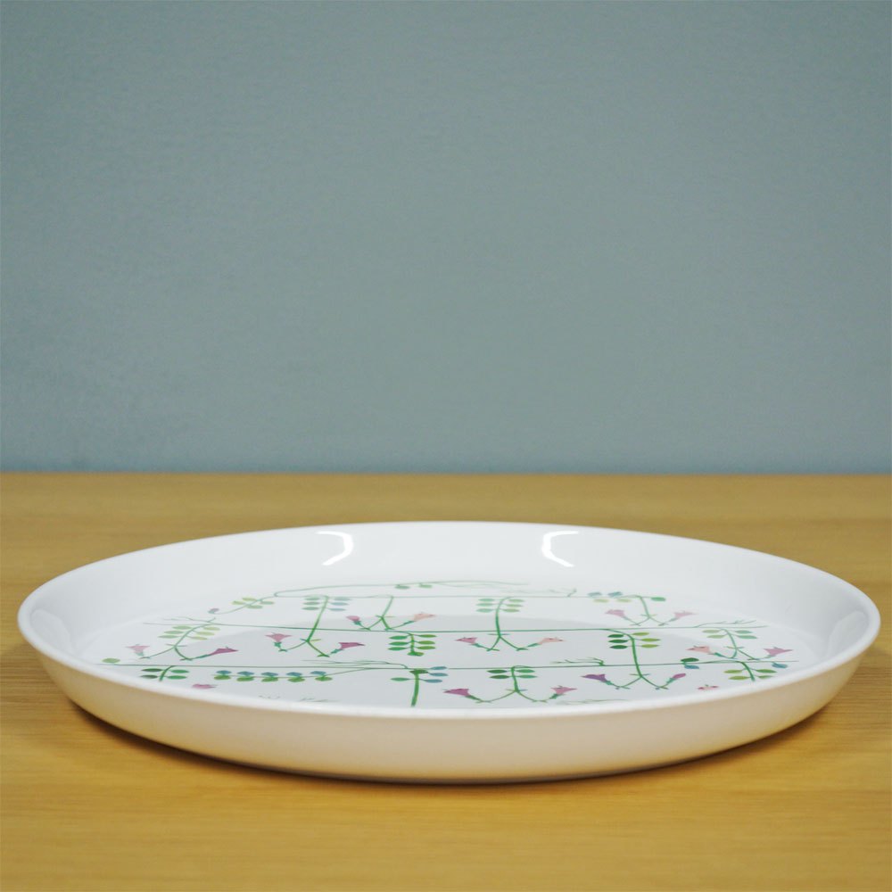 グスタフスベリ GUSTAVSBERG リネア linnea プレート 24.5cm スティグ リンドベリ ビンテージ 北欧食器 ◎