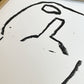 イデー IDEE 「BE QUIET」 オフセット ポスター エクタ EKTA Fine Little Day 額装品 ◎