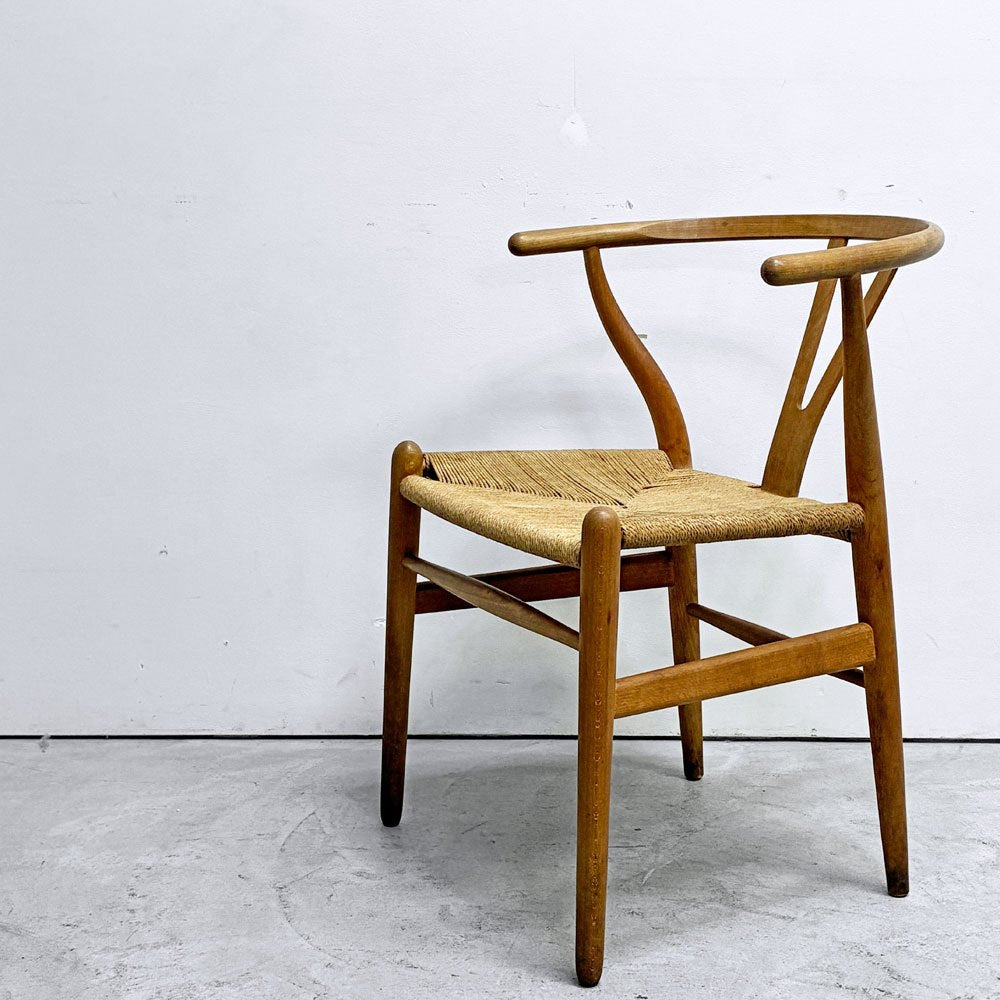 カールハンセン＆サン Carl Hansen & Son CH24 Yチェア オイルフィニッシュ  ビーチ材 ハンス・J・ウェグナー デンマーク 北欧家具 日本仕様サイズ ビンテージ ●