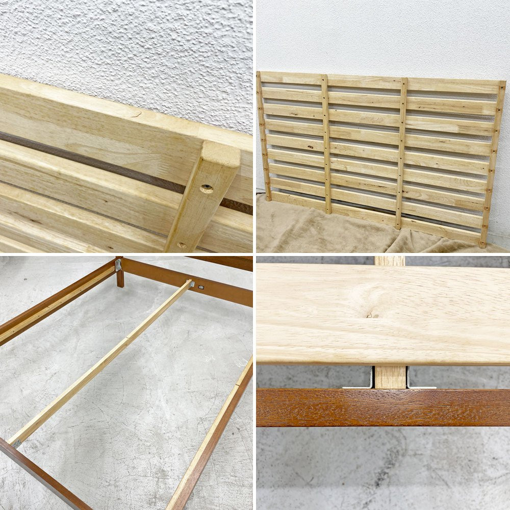 アクメファニチャー ACME Furniture デルマー DELMAR クイーンベッド フレーム オーク材 ビンテージテイスト 〓