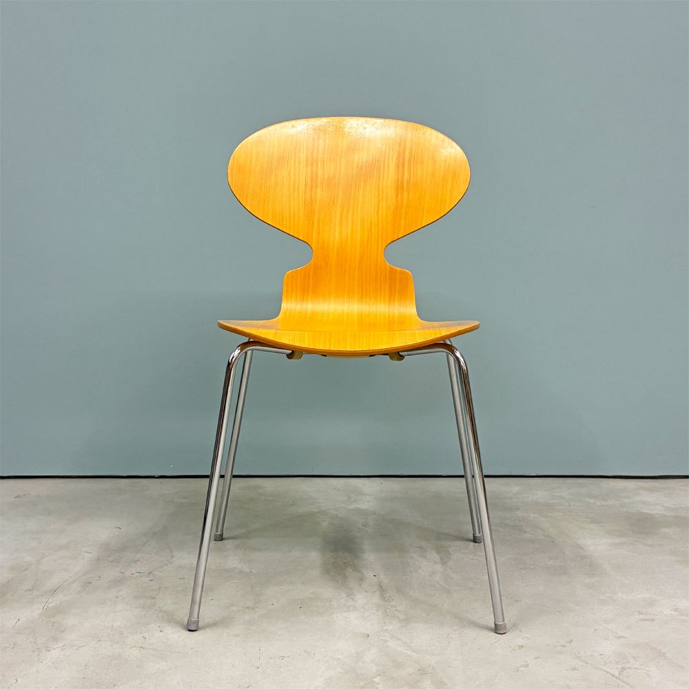 フリッツハンセン Fritz Hansen 3101 アリンコチェア アントチェア 4本脚 ナチュラルビーチ ラッカー仕上げ アルネ・ヤコブセン G ◎