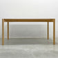 カリモクニュースタンダード Karimoku キャストール ダイニングテーブル CASTOR TABLE 150 国産ナラ材 ピュアオークカラー 定価145,200円 〓