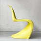 ヴィトラ vitra パントンチェア ダイニングチェア スタッキング イエロー ヴェルナー・パントン ミッドセンチュリー 定価58,300円 B ★
