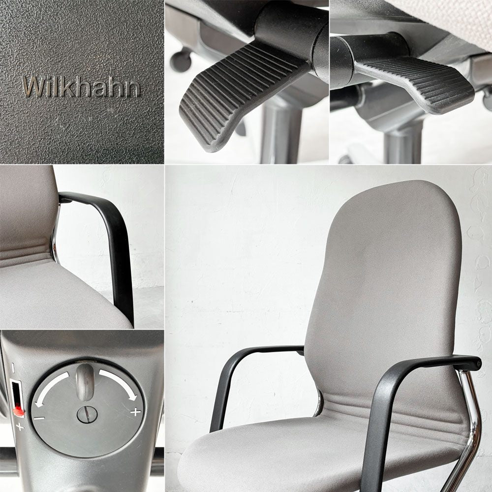 ウィルクハーン Wilkhahn FS-line オフィスチェア デスクチェア ファブリック ハイバック グッドデザイン賞 ★
