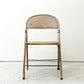 アメリカンシーティングカンパニー AMERICAN SEATING COMPANY フォールディングチェア プライウッド × スチール USビンテージ D ●