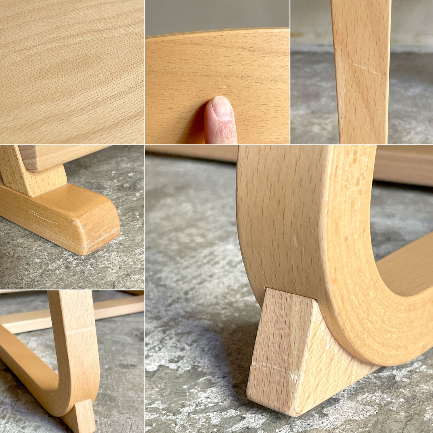 豊橋木工 TOYOMOKU アップライトチェア UPRIGHT CHAIR ナチュラル × アクアブルー 交換用座面カバー付き ベビーチェア キッズチェア ■