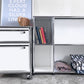 USMハラー USM Haller モジュラーファニチャー Modular Furniture ハラーシステム キャビネット シェルフ 本棚 2列2段 ホワイト スイス ■