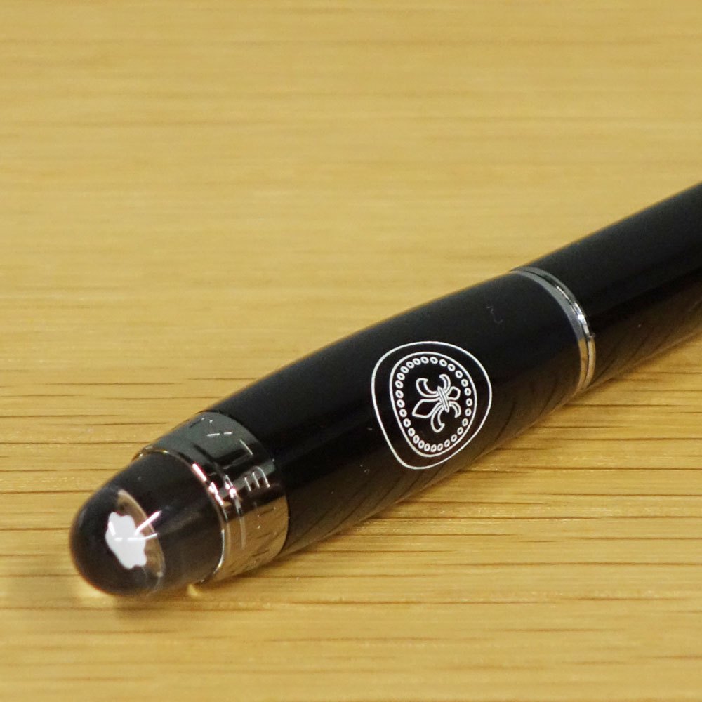 モンブラン MONTBLANC スターウォーカー ミッドナイトブラック ファインライナー ボールペン コニャック「ルイ13世」コラボレーションモデル ◎