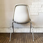 ハーマンミラー Herman Miller サイドシェルチェア FRP製 3rdビンテージ ホワイトシェル PVCレザー ピンク スタッキングベース C&R イームズ ミッドセンチュリー ◎