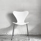 フリッツハンセン Fritz Hansen 3107 セブンチェア ラッカー仕上げ ホワイト スタッキング アルネ・ヤコブセン デンマーク 北欧家具 ■