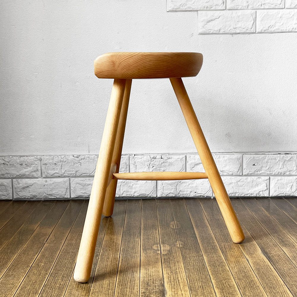 ワーナー Werner シューメーカーチェア Shoemaker Chair NO.49 スツール ビーチ材 オイルフィニッシュ ラーズ・ワーナー デンマーク 北欧家具 ◎