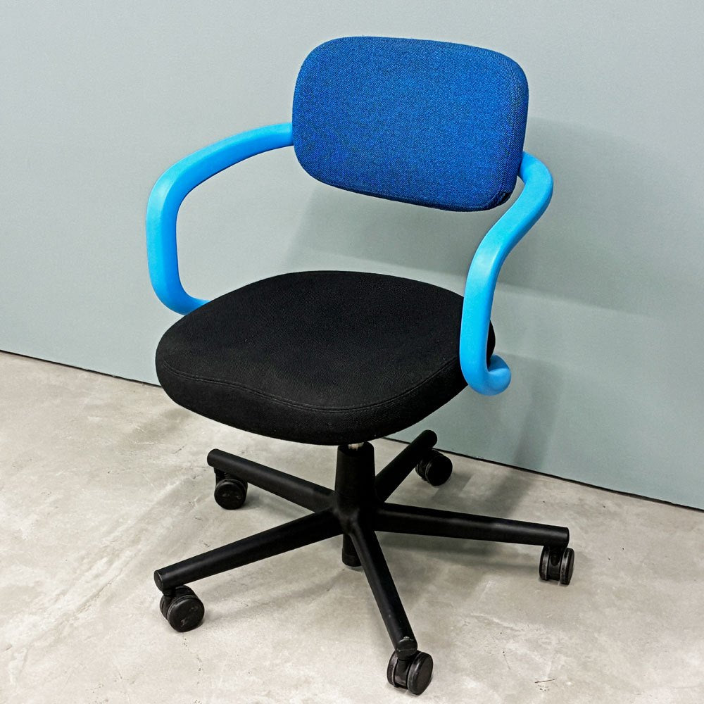 ヴィトラ Vitra オールスター Allstar オフィスチェア デスクチェア ブルー×ブラック コンスタンチン・グルチッチ 定価￥163,900- ◎