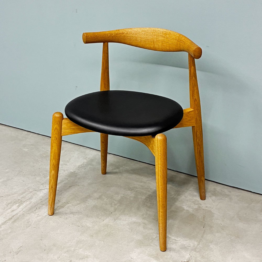 カールハンセン＆サン Carl Hansen & Son CH20 エルボーチェア ダイニングチェア オーク材 レザー 本革 ハンス・J・ウェグナー ◎