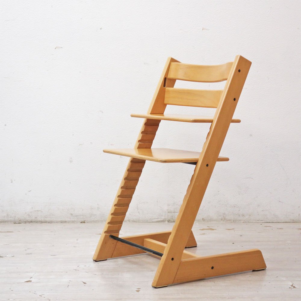 ストッケ STOKKE トリップトラップ TRIPP TRAPP ベビーチェア キッズチェア S/N4～ ノルウェー 北欧家具 ●