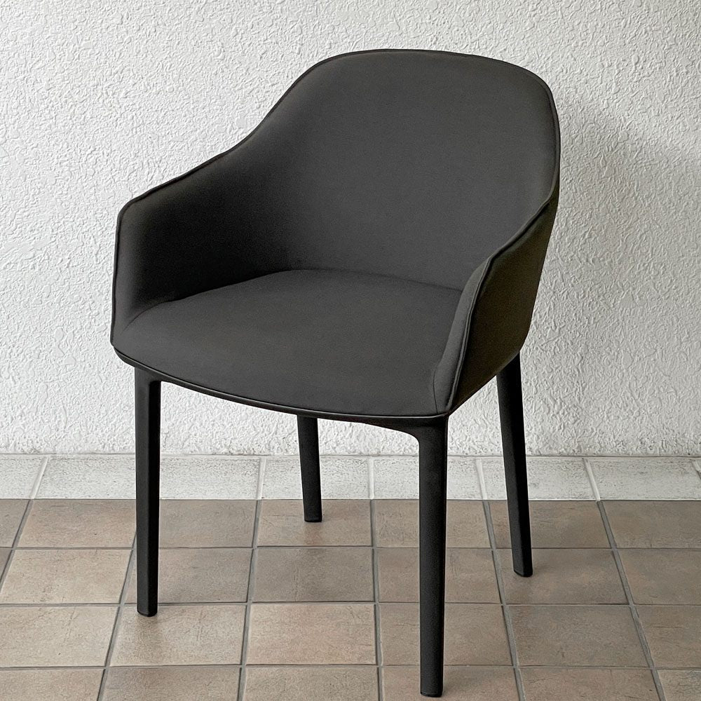 ヴィトラ Vitra ソフトシェル SOFTSHELL アームチェア 4レッグベース ロナン＆エルワン・ブルレック ダークグレー 定価111,100円 ◇