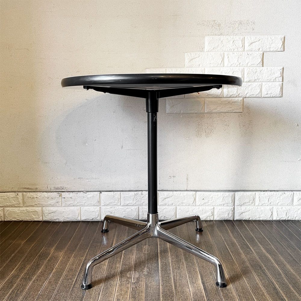 ヴィトラ vitra コントラクトテーブル Eames Contract Tables ラウンド HPLトップ Φ70cm ユニバーサルベース C&R イームズ ミッドセンチュリー ◎