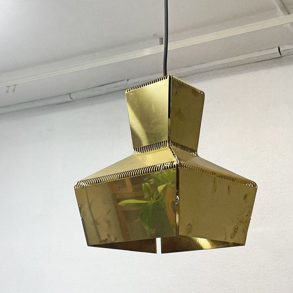 ピート・ヘイン・イーク PIET HEIN EEK HAND FOLDED LAMP 4 ブラス BRASS ペンダントライト 箱付き シボネ取扱 定価￥132,000- ●