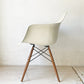 ハーマンミラー Herman Miller アームシェルチェア セカンド 2nd ビンテージ FRP ダヴェルベース パーチメント イームズ ミッドセンチュリー ★