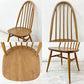 アーコール Ercol クエーカー チェア ダイニングチェア UKビンテージ エルム×ビーチ材 ナチュラル 英国家具 ●
