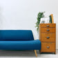 イデー IDEE アーオ ソファ AO SOFA 2シーター 2Pソファ 2人掛け ファブリック 岡嶌要 モダンデザイン ブルー 定価￥89,900- ●