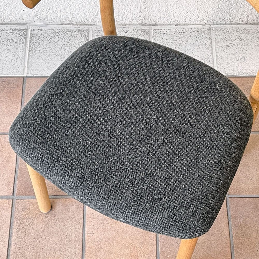 アクタス ACTUS スープ SOUP ダイニングチェア タイプC オーク材 オイル仕上げ ハーフアーム ファブリック 受注生産品 ◇