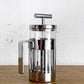 アレッシー ALESSI 9094 プレスフィルターコーヒーメーカー press filter coffee maker 3カップ用 コーヒーポット ティーポット ステンレス 耐熱ガラス アルド・ロッシ Aldo Rossi イタリアンモダン ■