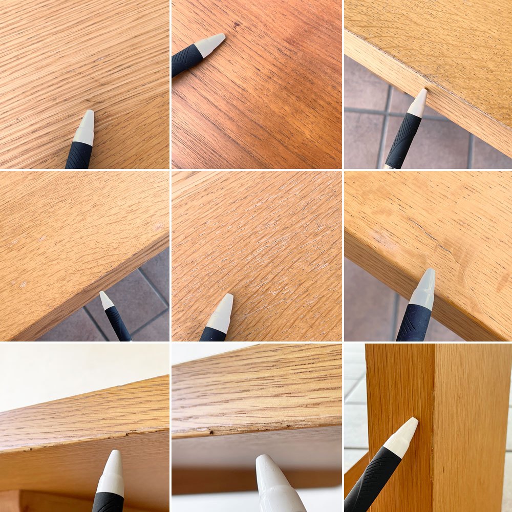 日進木工 NISSIN カーヴ ホワイトウッドシリーズ CARVE WHITE WOOD ダイニングテーブル オーク x ブラックウォールナット 無垢材 W180cm ウレタン塗装 ナチュラルモダン 飛騨家具 ◇