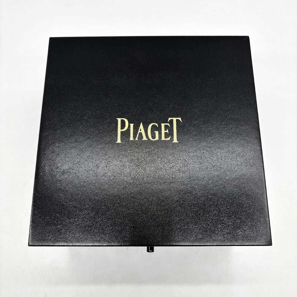 ピアジェ PIAGET 時計 ウォッチボックス ケース 純正ボックス 箱のみ ブラック 冊子付き スイス  D ●
