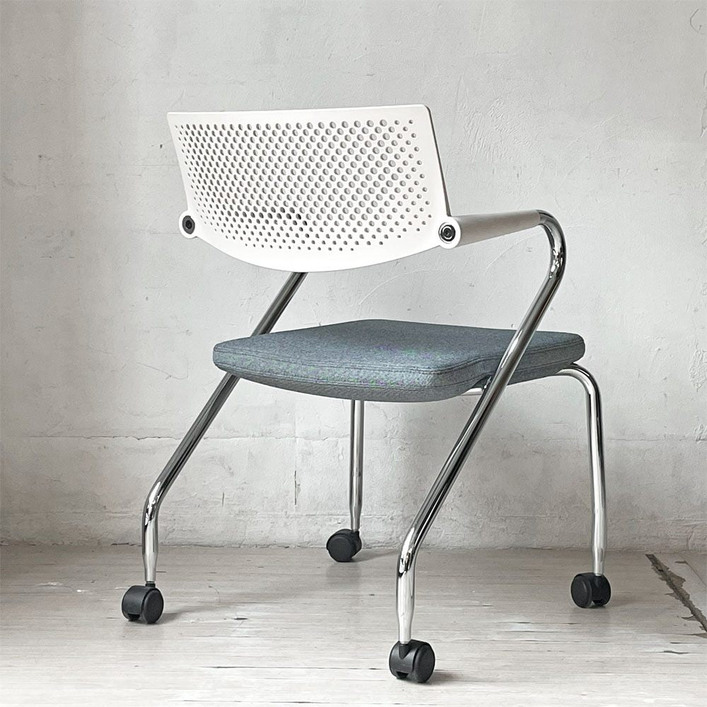 ヴィトラ vitra ビザロール Visaroll デスクチェア ミーティングチェア キャスターベース スタッキング アントニオ・チッテリオ A ★