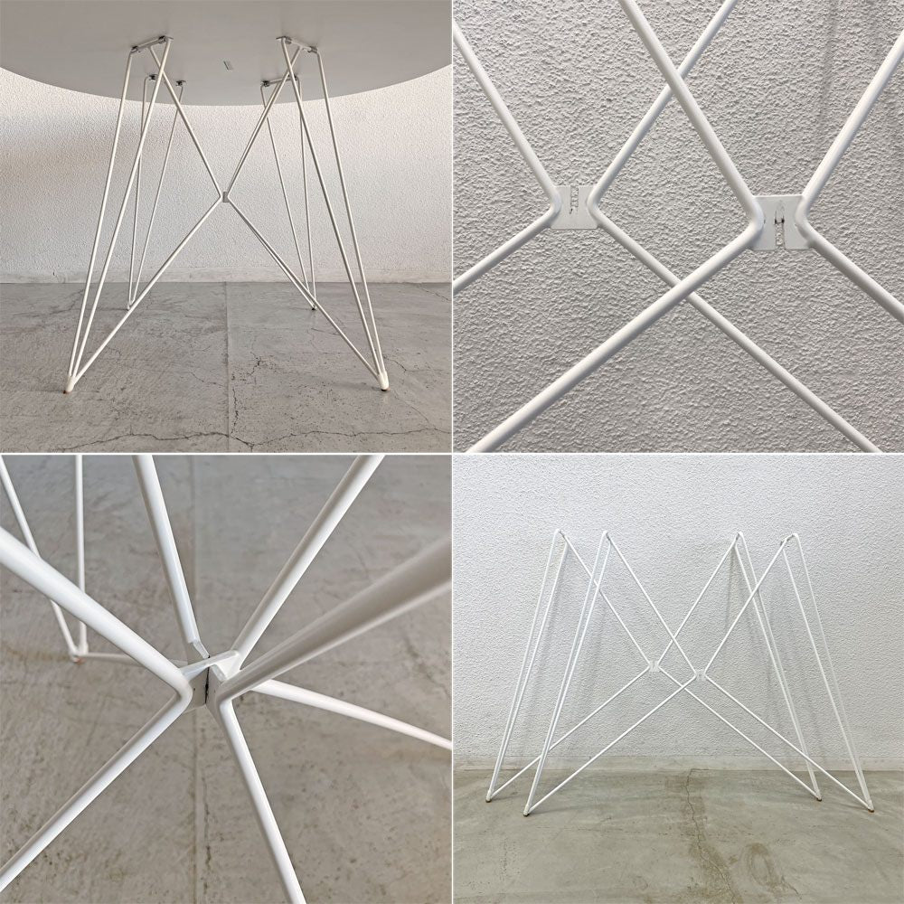 マジス MAGIS タヴォロ XZ3 TAVOLO ラウンドテーブル Φ120cm 丸テーブル ホワイト スタジオ・テクノ・マジス Studio Techno Magis 参考価格約19.7万の品 イタリアモダン 〓
