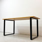 かなでもの KANADEMONO ザ・テーブル THE TABLE デスク ダイニングテーブル W140cm 杉無垢材天板 ウレタン塗装 スクエアレッグ 参考定価 ￥59,800- ●