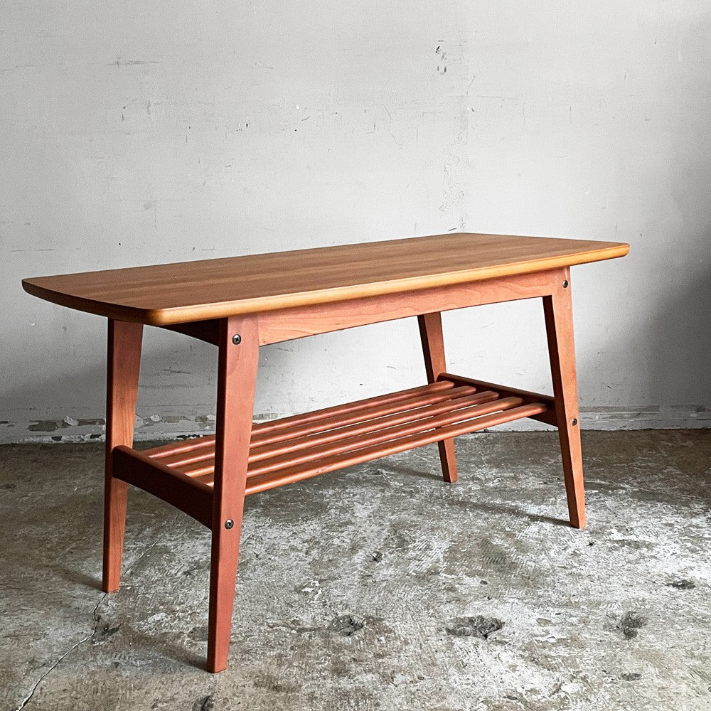 カリモク60 karimoku60 リビングテーブル S チェリー材 W90cm 一部店舗限定品 レトロモダン ジャパニーズミッドセンチュリー ■