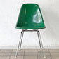 ハーマンミラー Herman Miller サイドシェルチェア セカンド 2nd FRP ケリーグリーン Hベース イームズ 希少 ◇
