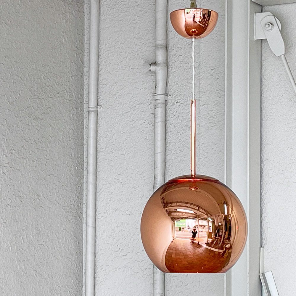 トムディクソン Tom Dixon コッパー ラウンドペンダントライト 25 Copper Round Pendant 25 コッパー 定価￥70,180- 廃番 ◇