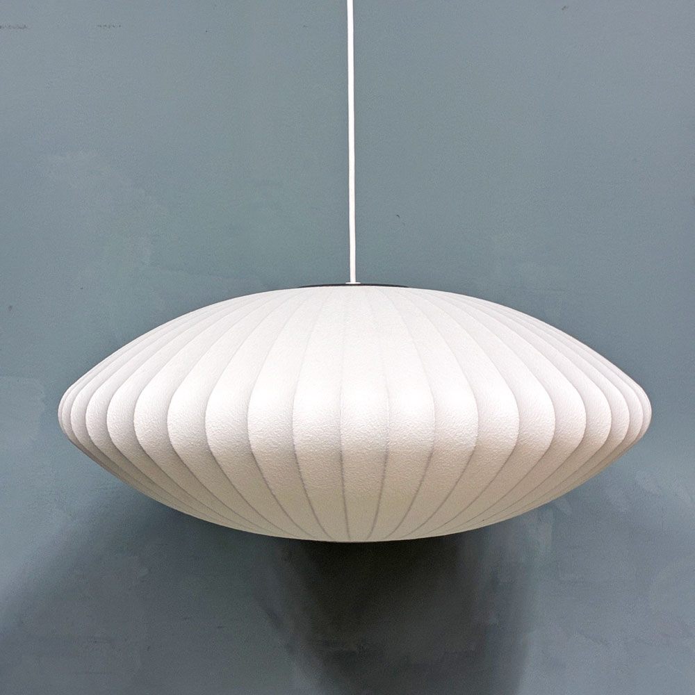 ハーマンミラー Herman Miller バブルランプ NELSON BUBBLE LAMP ソーサーペンダント SAUCER PENDANT M Φ63cm ジョージ・ネルソン 定価￥127,600- ◎