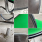 ハーマンミラー Herman Miller ツーピースプラスチックチェア Two Piece Plastic Chair DCM グリーン ブラック PVCレザー ビンテージ イームズ 希少 ♪