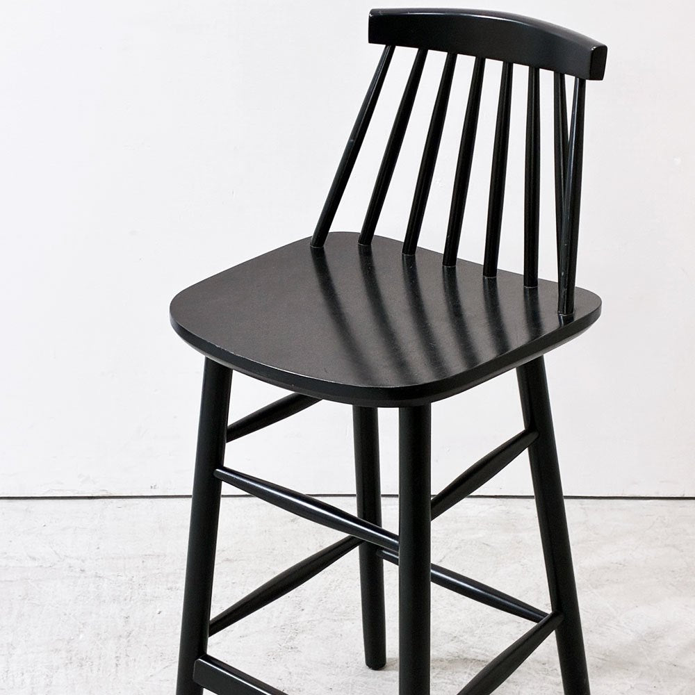 コペンハーゲン バースツール Copenhagen Bar Stool カウンターチェア ハイチェア スピンドルバックレスト ●