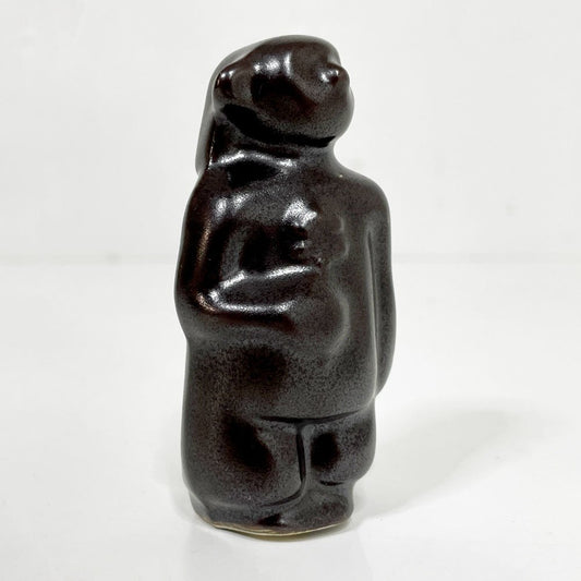 オーケ・ホルム Ake Holm クーラ Kulla トロール Troll オブジェ フィギュリン H8cm 陶器 スウェーデン ビンテージ D ●