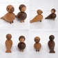 カイボイスン KAY BOJESEN DENMARK ペアラブバード 木製オブジェ 置物 2羽セット W9cm カイ・ボイスン 現行品 ●