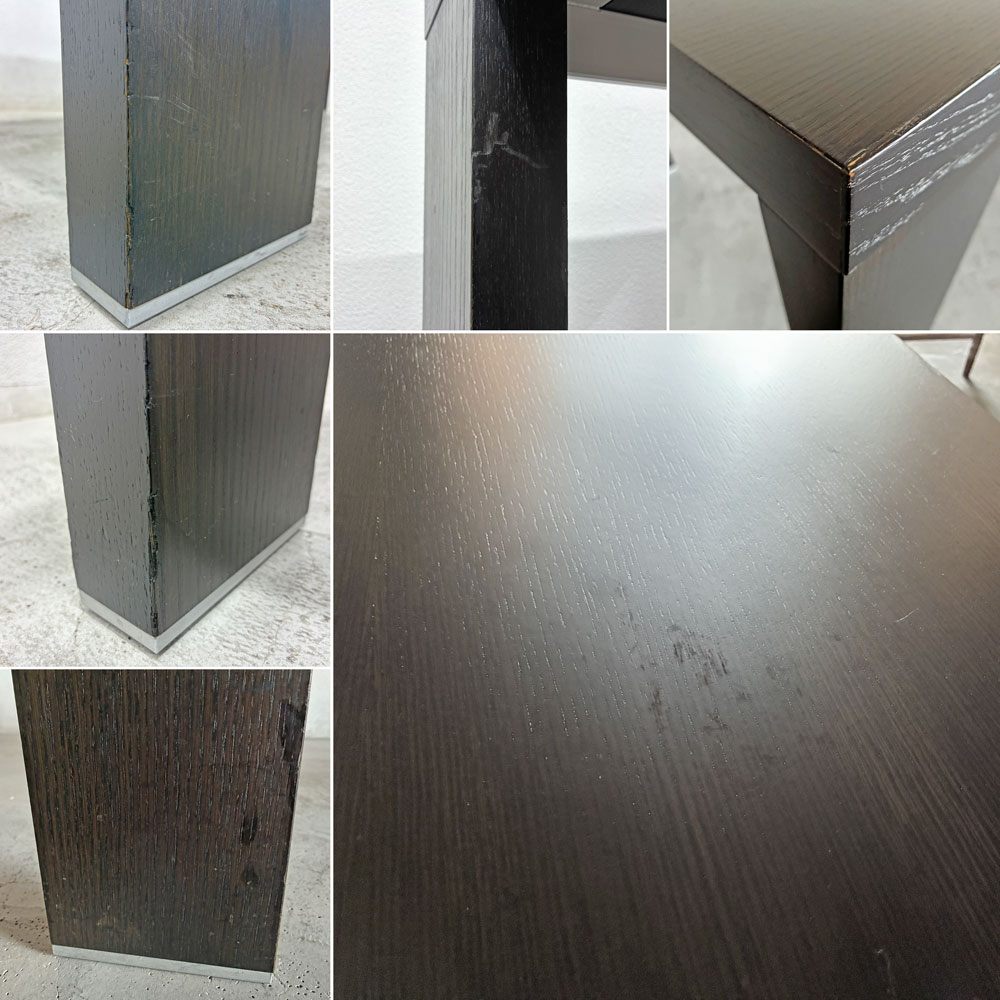 カッシーナ Cassina 363 M.I.R ミール ダイニングテーブル アッシュ材 ハンス・ウェッツスタイン Hannes Wettstein モダンデザイン W210cm 〓