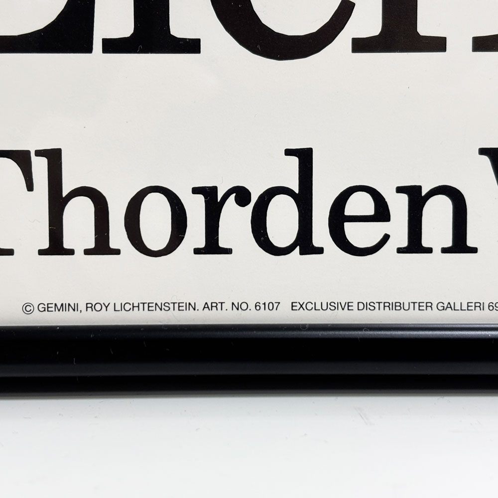 ロイ・リキテンスタイン Roy Lichtenstein Two Paintings: Green Lamp 1984 アートフレーム ポスター ポップアート 額装品 ●