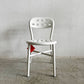 マジス MAGIS パイプチェア Pipe Chair ダイニングチェア パンチングシート アームなし ホワイト 屋外使用可 ジャスパー・モリソン 未使用品 定価￥90,200- 〓