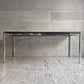 USMハラー USM Haller モジュラーファニチャー ハラーテーブル ワークデスク ダイニングテーブル W175cm オーク材 ブラックラッカー 高さ調節機能付き スイス ♪