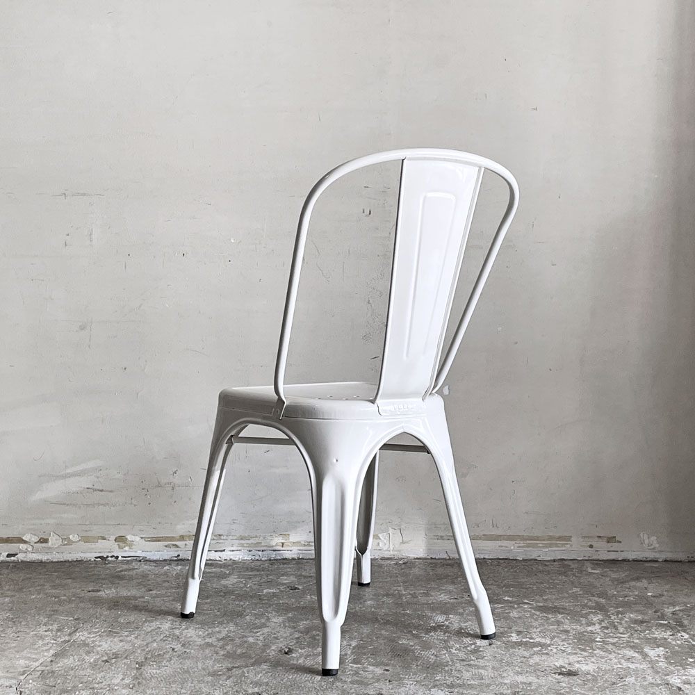 トリックス TOLIX エーチェア A-chair ダイニングチェア スタッキング ホワイト フランス インダストリアルスタイル カフェスタイル ■