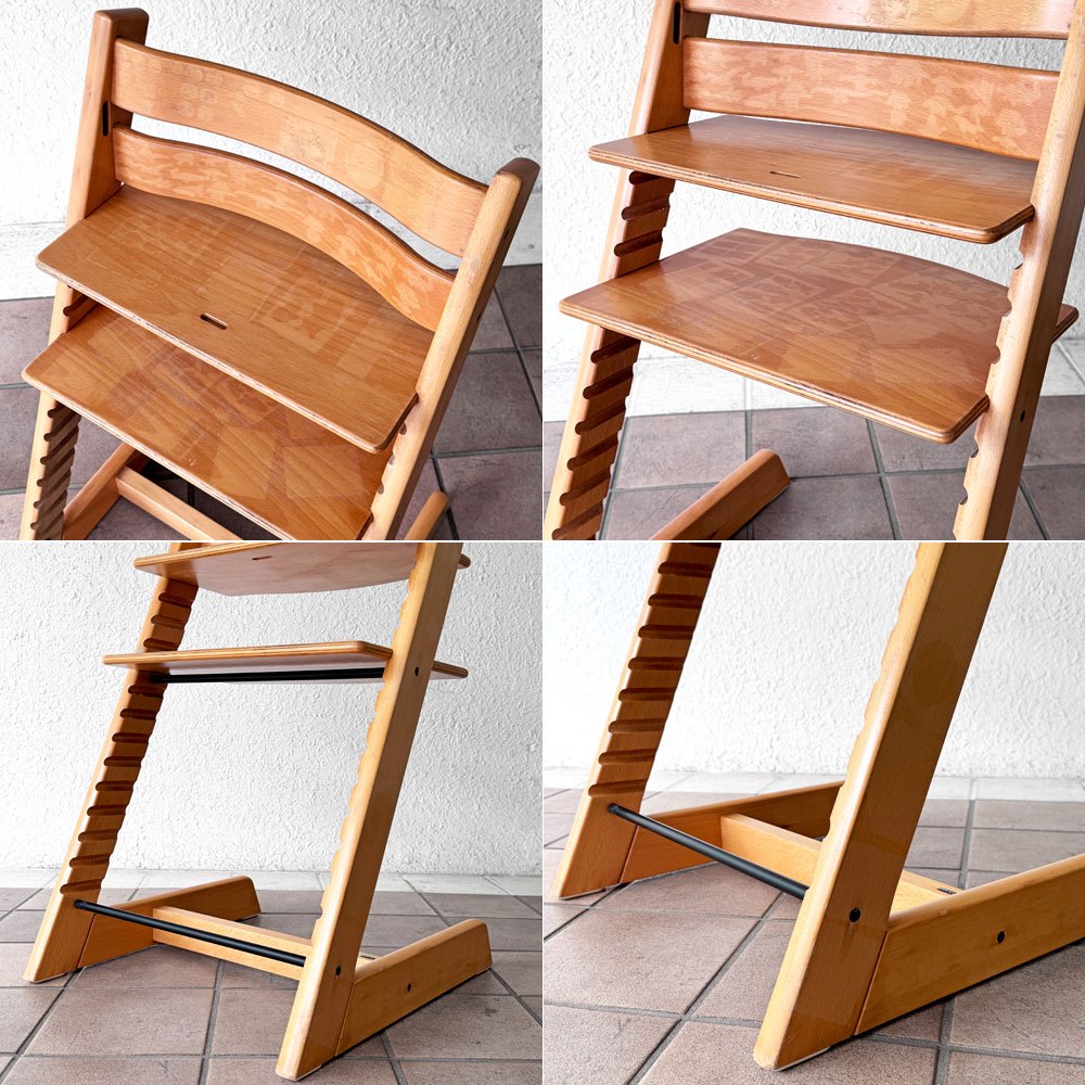 ストッケ STOKKE トリップトラップ TRIPP TRAPP ベビーチェア キッズチェア S/N0～ノルウェー 北欧家具 ◇