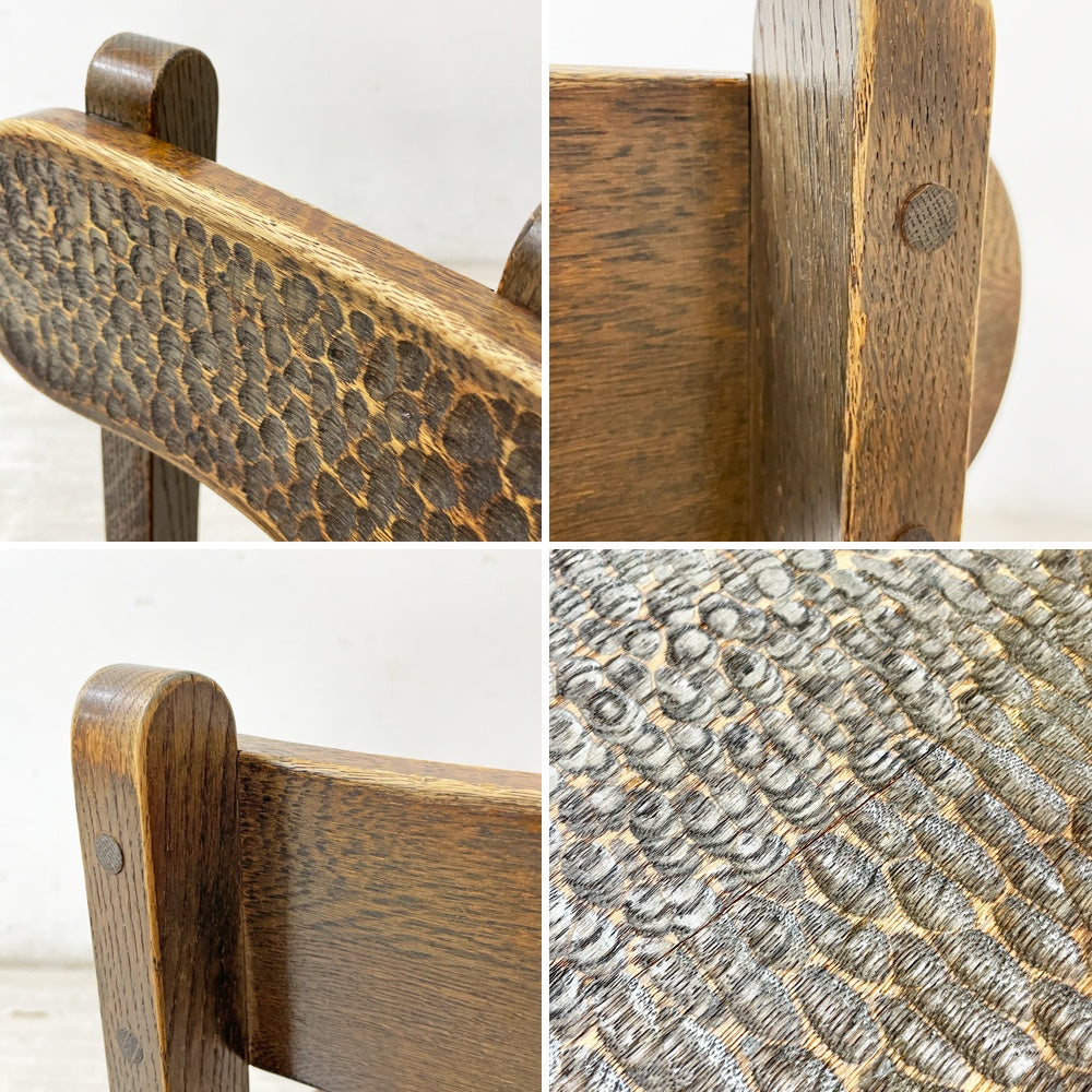 ダックス DUX ダイニングチェア クラフトチェア オーク材 ハンドメイド家具 カントリー クラシック ●