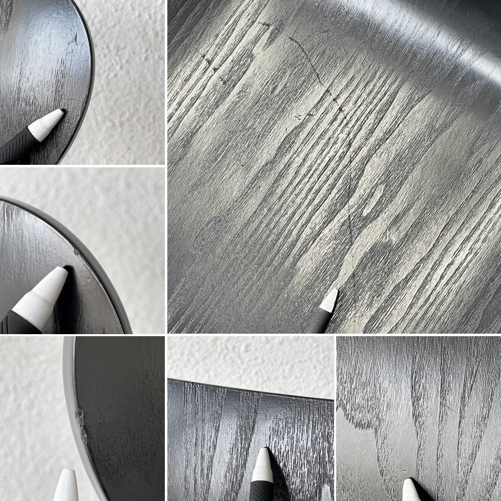 フリッツハンセン Fritz Hansen セブンチェア ダイニングチェア カラードアッシュ ブラック アルネ・ヤコブセン 北欧 デンマーク 定価￥76,780- B ◇