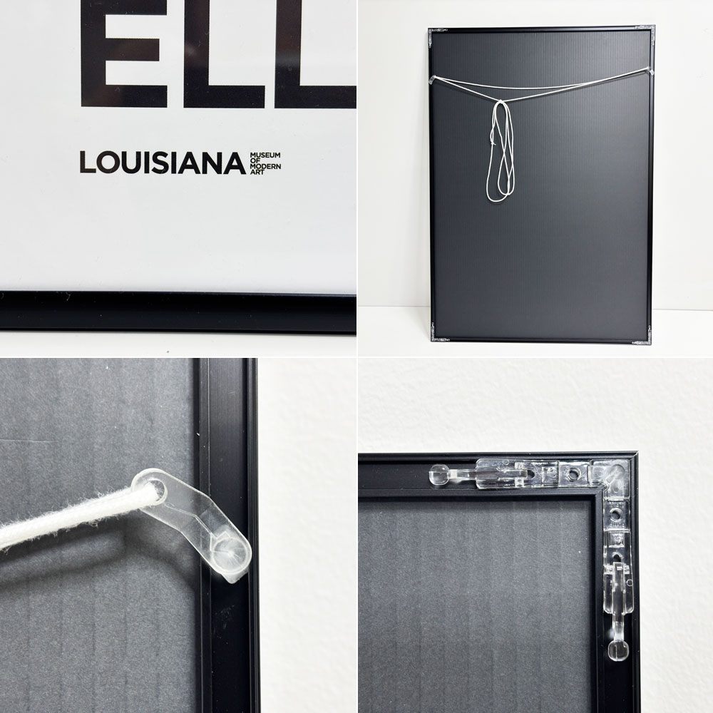 エルズワース・ケリー Ellsworth Kelly LOUISIANA ON PAPER 展覧会ポスター ひまわり サンフラワー Sunflower 2012年 ルイジアナ近代美術館 デンマーク 額装品 ●